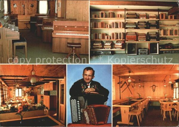 Akkordeon Piano Musikhaus Wattwil Gasthaus Linde