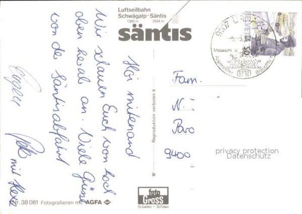 Seilbahn Säntis Schwägalp – Bild 2