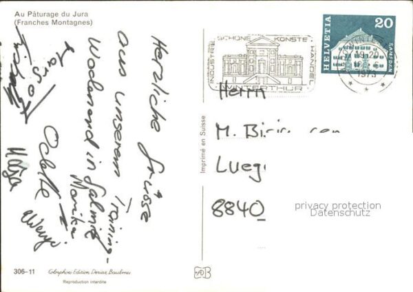Pferde Paturage du Jura Franches Montagnes – Bild 2