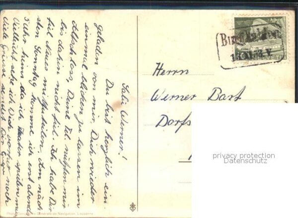 Dampfer Seitenrad Vevey – Bild 2
