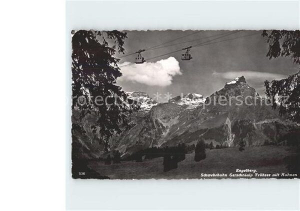 Seilbahn Gerschnialp Trübsee Engelberg Hahnen