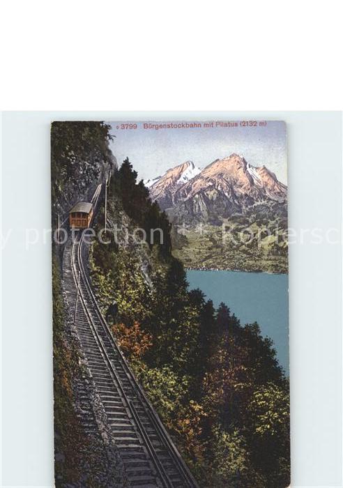 Zahnradbahn Bürgenstockbahn Pilatus