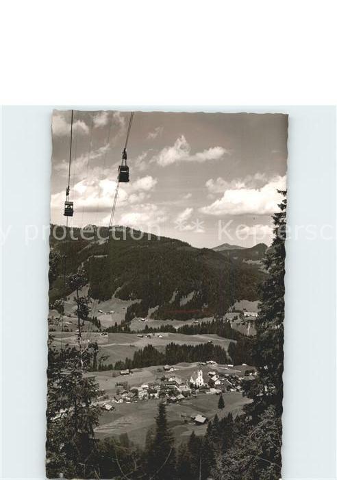Seilbahn Kanzelwand Riezlern Kleinwalsertal