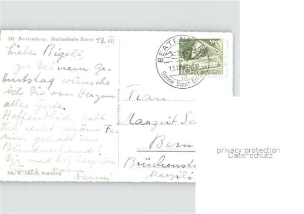 Zahnradbahn Niesen Beatenberg – Bild 2