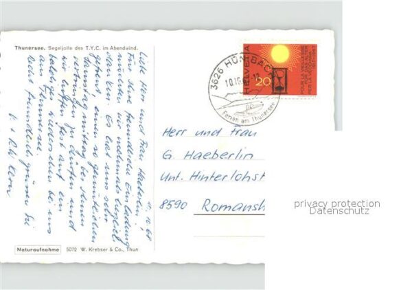 Segelboote Segeljolle T.Y.C. Thunersee – Bild 2