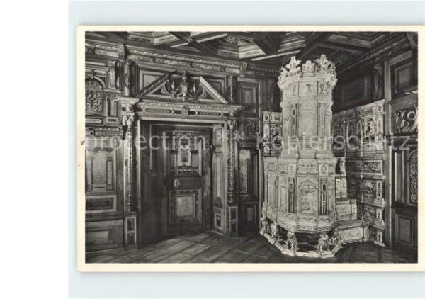 Kachelofen Prunkzimmer Pfauofen