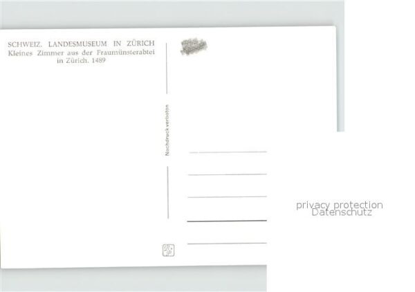 Kachelofen Zimmer Fraumünsterabtei Zürich – Bild 2