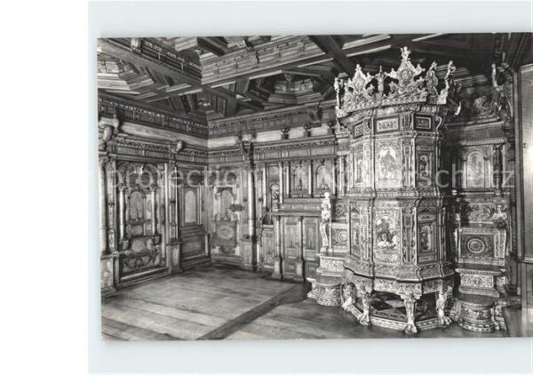 Kachelofen Prunkzimmer Haus zum alten Seidenhof Zü