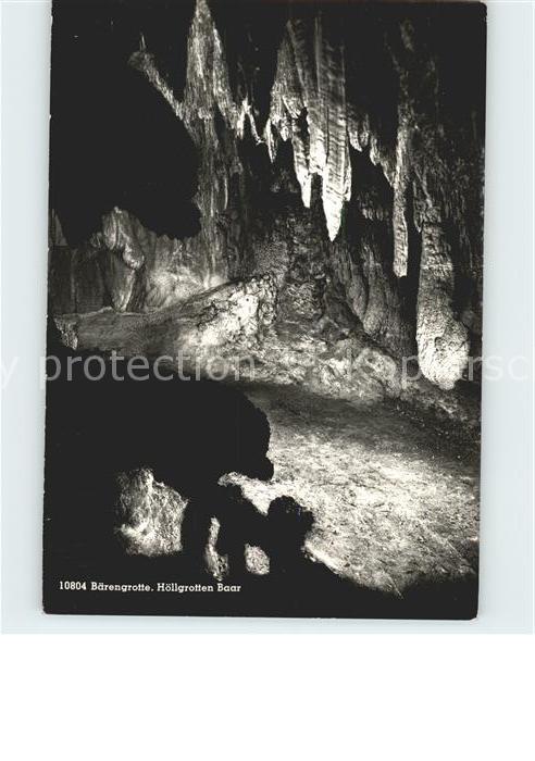 Hoehlen Caves Grottes Höllgrotten Baar Bärengrotte