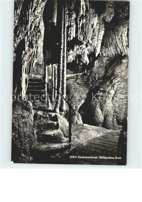 Hoehlen Caves Grottes Höllgrotten Baar Zauberschloss