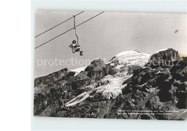 Sessellift Jochpass Gletscherkuppe Titlis