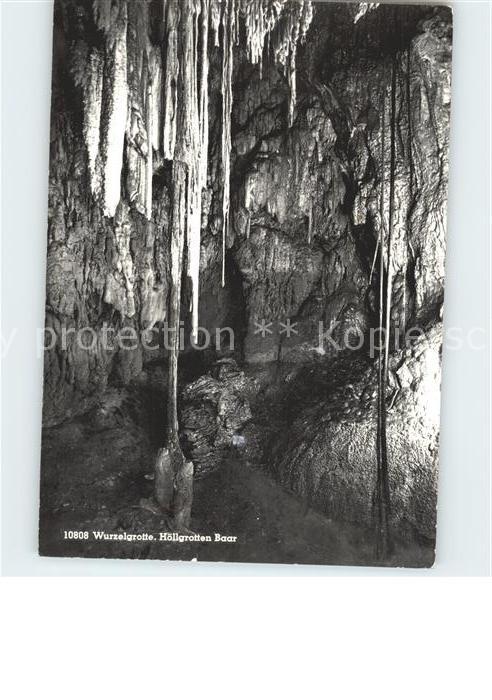 Hoehlen Caves Grottes Höllgrotten Baar Wurzelgrotte