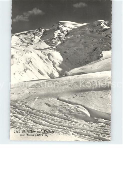 Skifahren Skifelder Trübsee Titlis