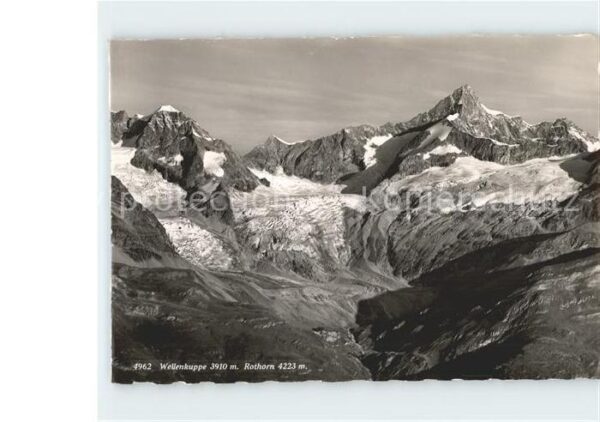 Gletscher Wellenkuppe Rothorn
