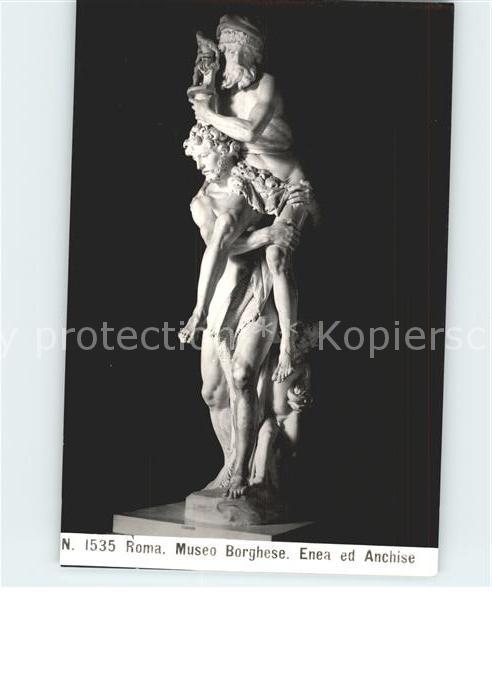 Skulpturen Enea ed Anchise Roma Museo Borghese