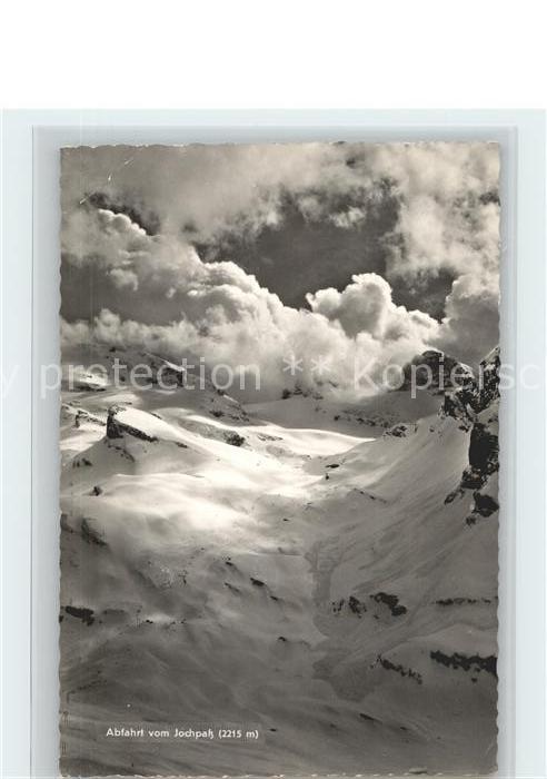 Ski-Abfahrt Jochpass
