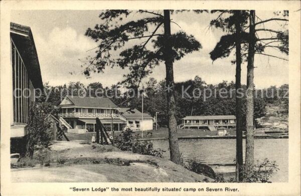 Ontario Canada Severn Lodge Camp on Severn River