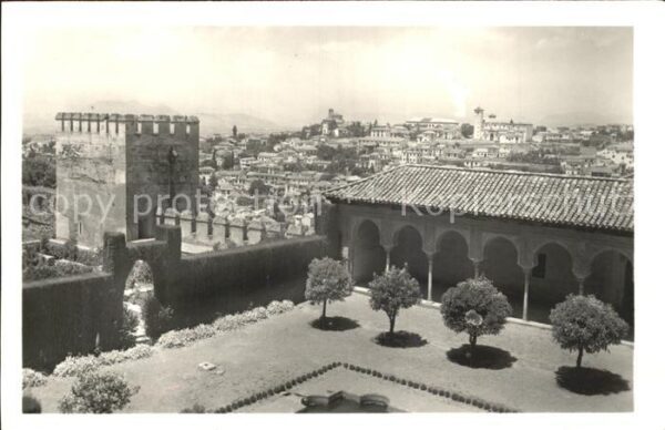 Granada Andalucia Alhambra Patio de Machuca