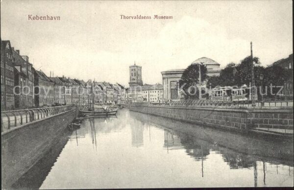Kobenhavn Thorvaldsens Museum Kanal