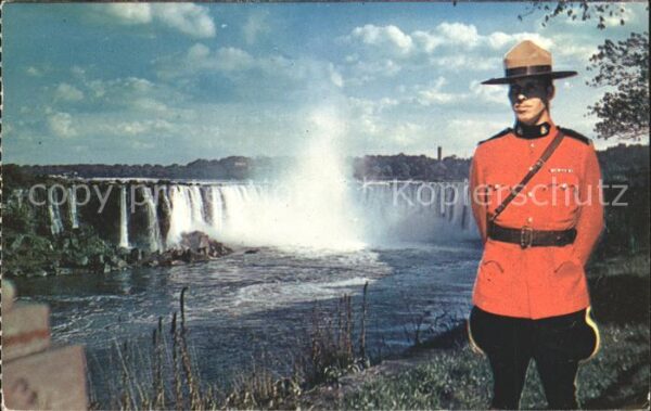 Ontario Canada With Horseshoe Falls Niagara Falls Rock
