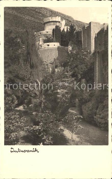 Dubrovnik Ragusa Burg