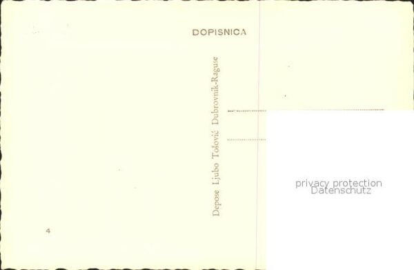 Dubrovnik Ragusa Teilansicht – Bild 2