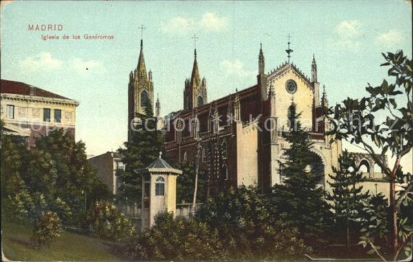 Madrid Spain Iglesia de los Geronimos