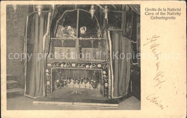 Bethlehem Yerushalayim Geburtsgrotte Jesu