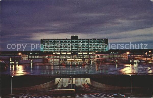 Toronto Canada International Airport Night view
