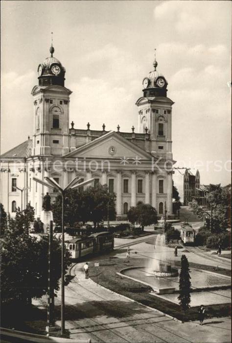 Debrecen Debrezin Nagytemplom a szökökuttal