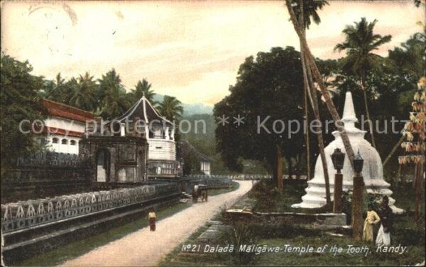 Kandy Sri Lanka Dalada Maligawa Temple of the Tooth