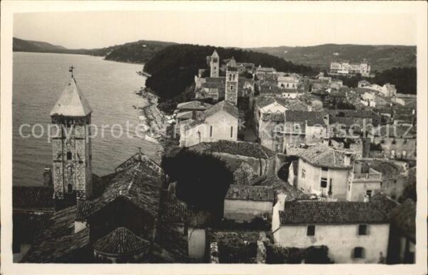 Rab Kroatien Ortsblick