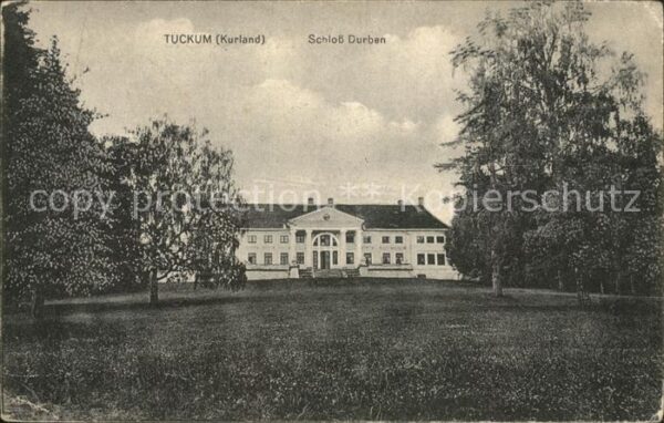 Tuckum Tukums Kurland Schloss Durban