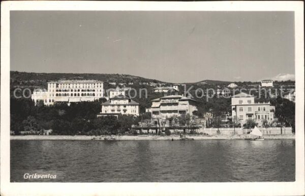 Crikvenica Kroatien Teilansicht