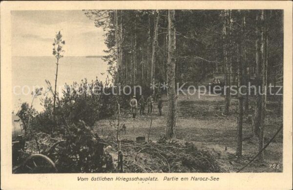 Naraczsee Blick vom östlichen Kriegsschauplatz
