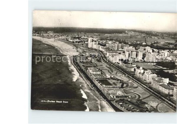 Durban South Africa Beach front Fliegeraufnahme