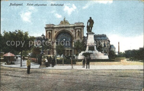 Budapest Ostbahnhof Denkmal Statue