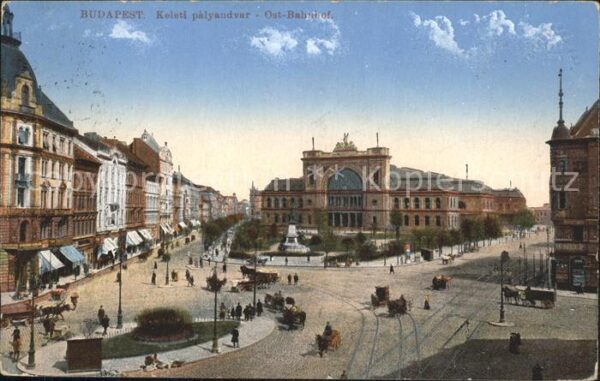 Budapest Ostbahnhof Platz Denkmal