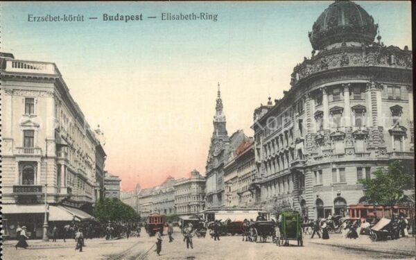 Budapest Erzsebet körut Elisabethring