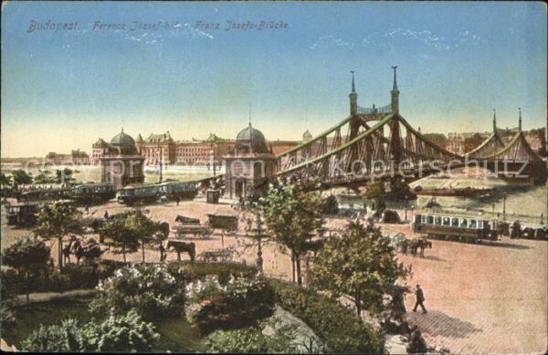 Budapest Ferencz Jozsef hid Franz Josef Brücke