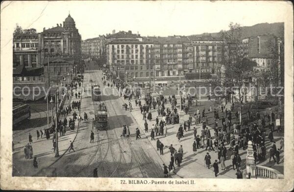 Bilbao Espana Puente de Isabel II