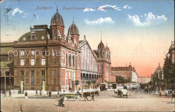 Budapest Nyugote palyaudvar Westbahnhhof