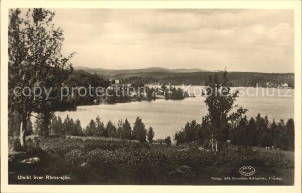 Raemmen Utsikt över Räms sjön Lake