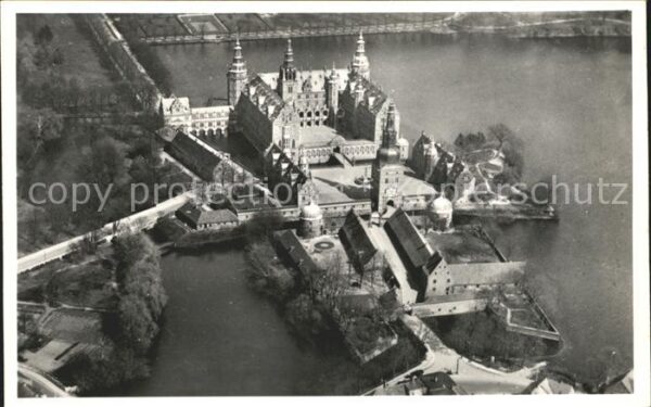 Frederiksborg Slot Fliegeraufnahme