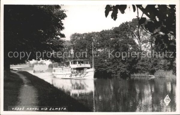 Vaeddoe Kanal vid Elmsta Dampfer