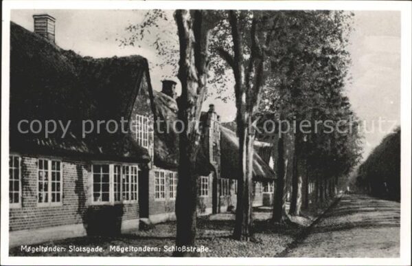 Moegeltondern Slotsgade Schlossstrasse
