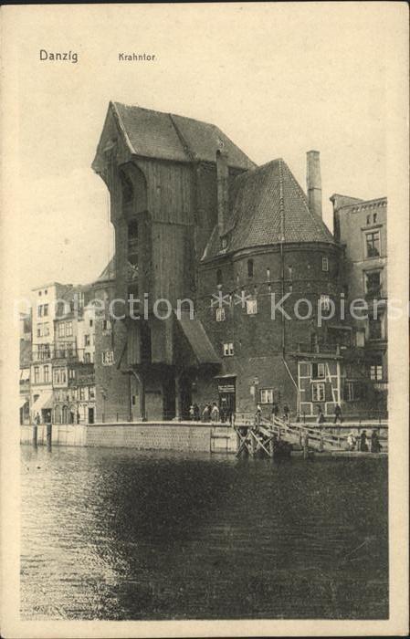 Danzig Westpreussen Krahntor