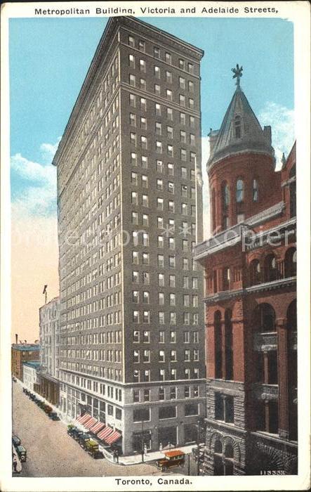 Toronto Canada Metropolitan Building Victoria Street A