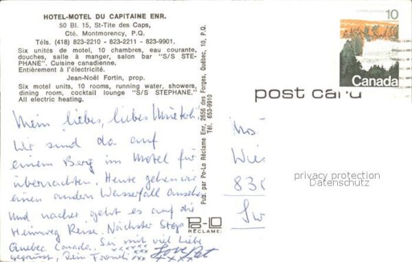 Montmorency Quebec Hotel Motel du Capitaine Enr. – Bild 2