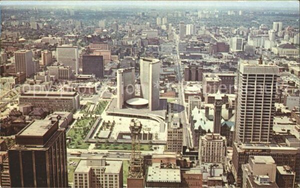 Toronto Canada City Hall Downtown view from the Domini